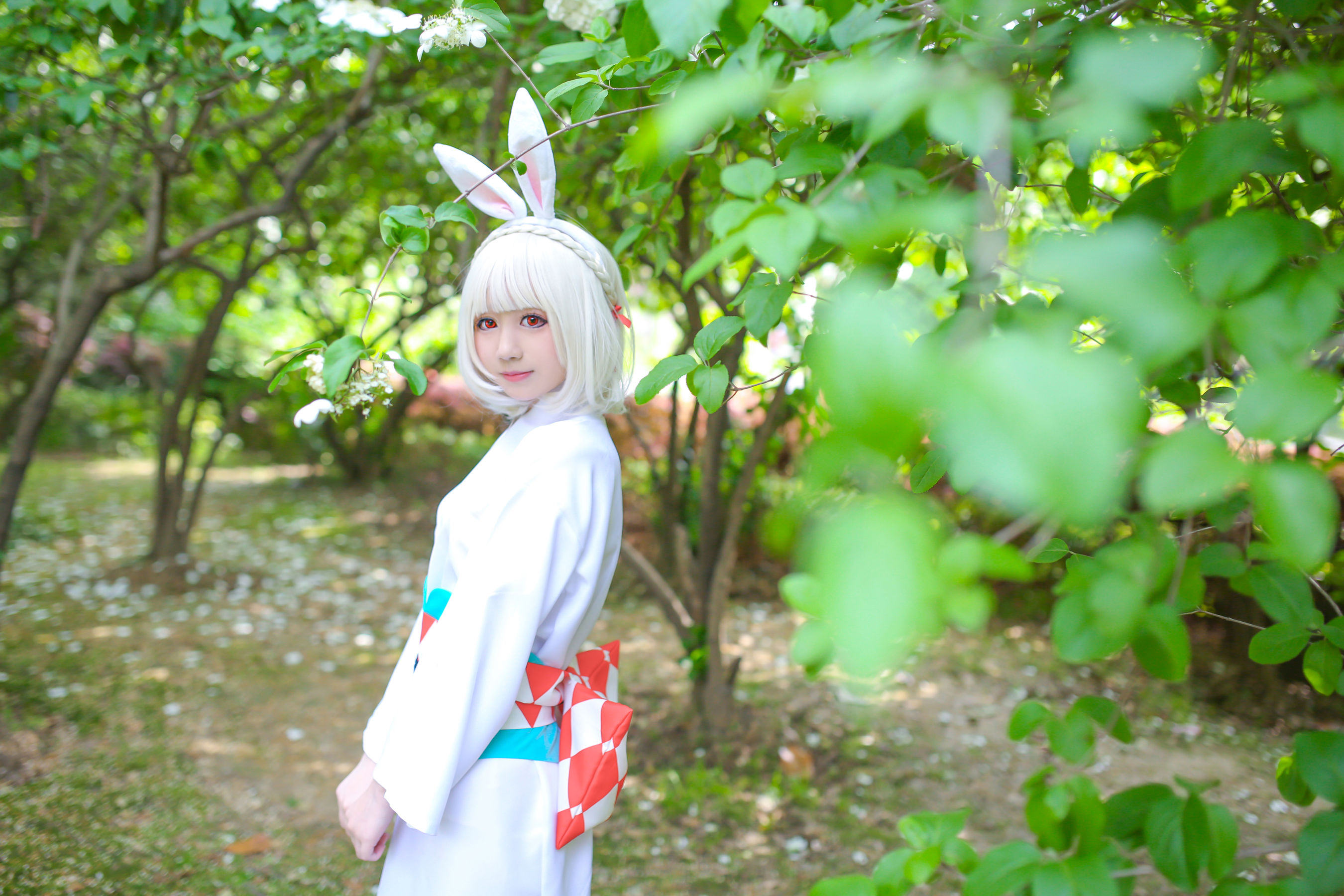 [Cosplay photo] Anime blogger Xianyin sic - Onmyoji Mountain Rabbit Page 6 No.504e65