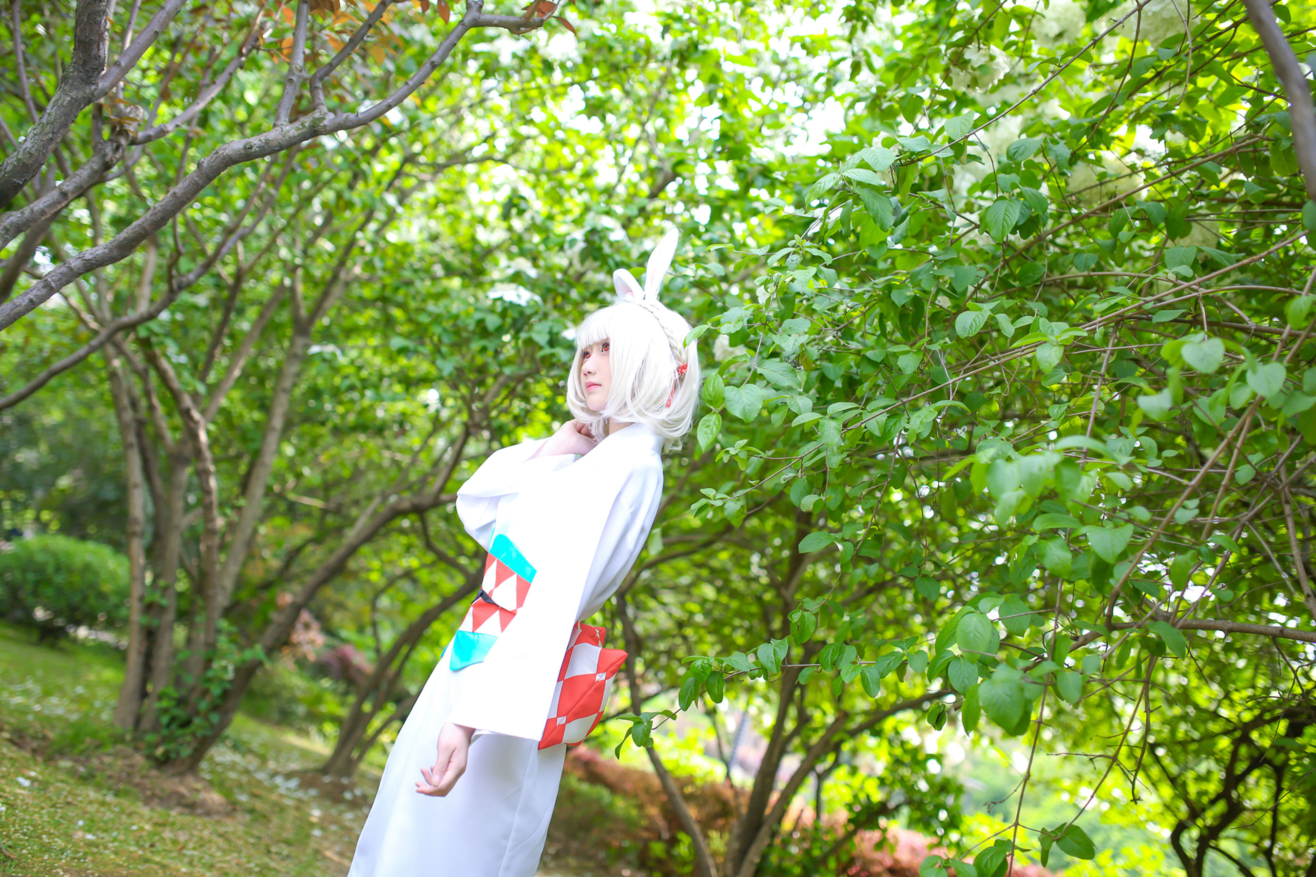 [Cosplay photo] Anime blogger Xianyin sic - Onmyoji Mountain Rabbit Page 2 No.50b4f0