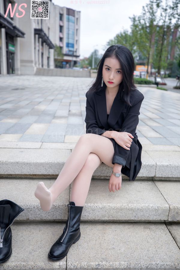 Yishuang "Speciale prachtige laarzen en kousen" [Nass Photography]