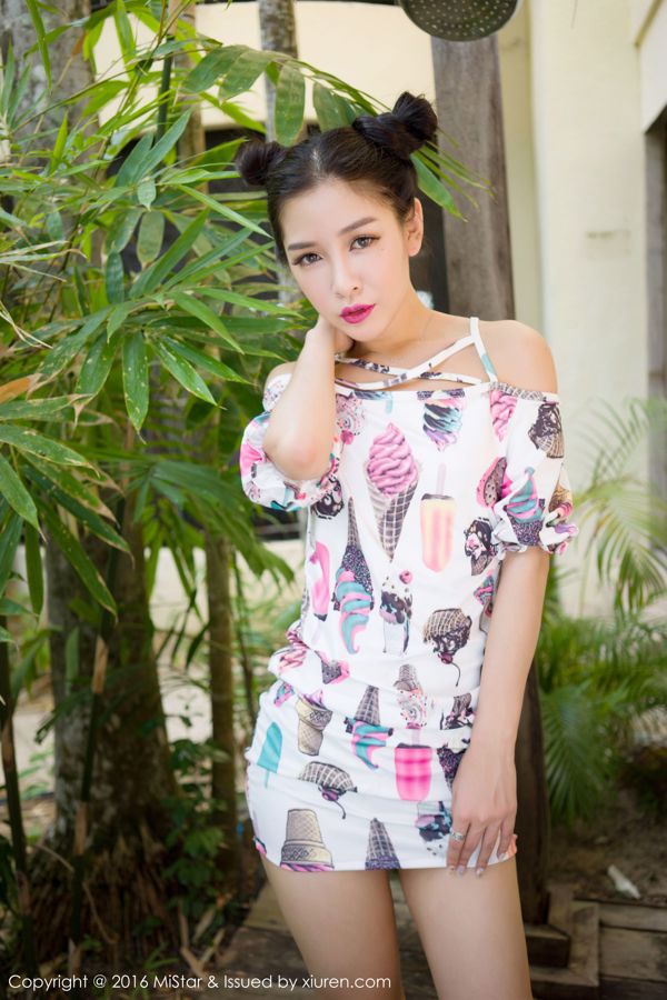 Dai Xiaoweis "Langkawi Travel Shooting" 3 Sets verschiedener Kostümstile [MiStar] Vol.082