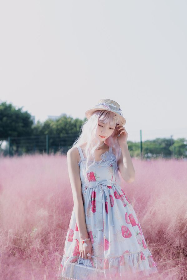 Net Red Beauty Watermelon "Powder Grass"